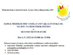 Zápis k předškolnímu vzdělávání v MŠ, Slovenská 969, Tachov, na školní rok 2023/2024 a den otevřených dveří
